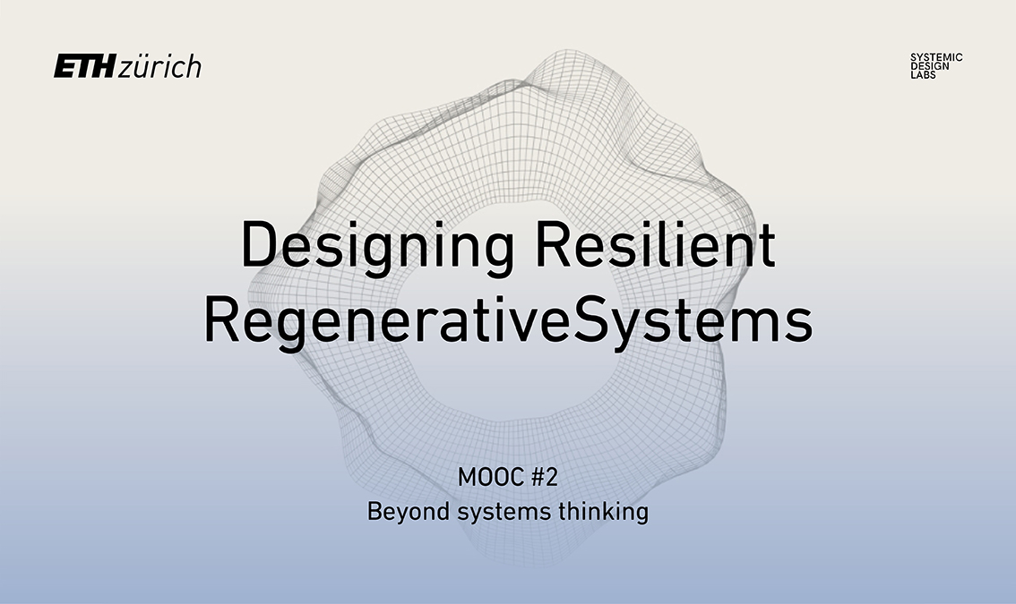 Beyond Systems Thinking DRRS-02x